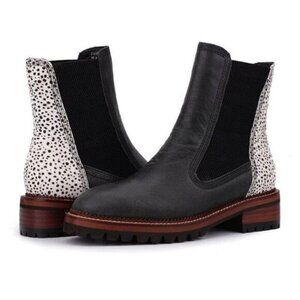 Vintage Havana Fairview Black/Wild Cheetah size 7.5